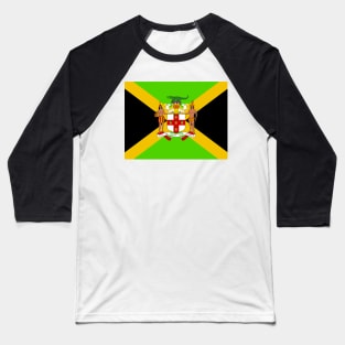 Jamaican coat of arms flag Baseball T-Shirt